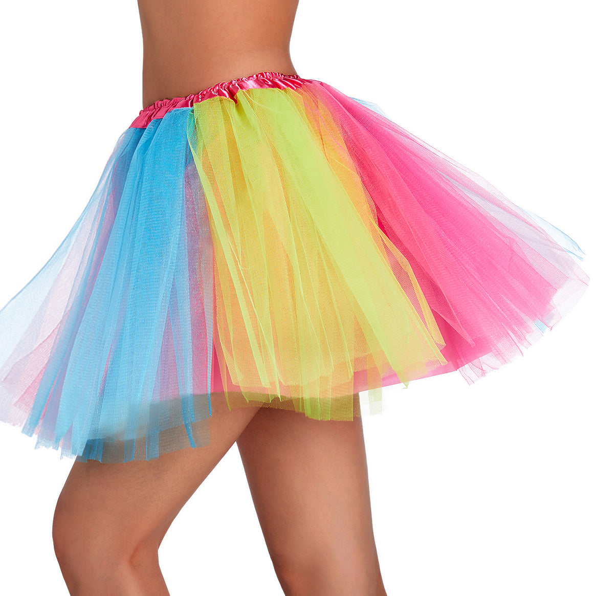 Classic Rainbow Pride Tutu Skirt – 4 Layers