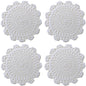 Handmade 10'' Round Doilies Pack of 4