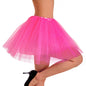 Classic 4-Layer Tutu Skirt Non-See-Through 10 Colors