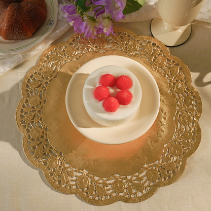 14 Inch Gold Lace Paper Doilies – Pack of 100/200