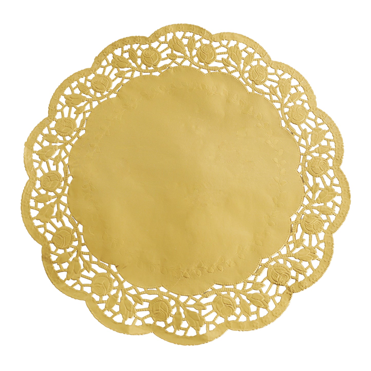 14 Inch Gold Lace Paper Doilies – Pack of 100/200
