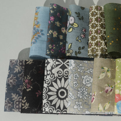 Quilting Fabric Jelly Roll 40 Strip Precut Cotton Strips 2.5" x 40"in Antique Blossom