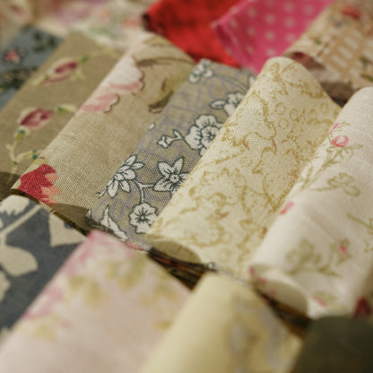 Quilting Fabric Jelly Roll 40 Strip Precut Cotton Strips 2.5" x 40"in Autumn Floral
