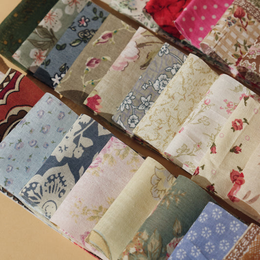 Quilting Fabric Jelly Roll 40 Strip Precut Cotton Strips 2.5" x 40"in Autumn Floral