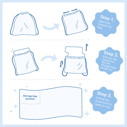 Phantomon Extra-Long Microfiber Beach Towel 32" x 71" Towel-to-Bag 2 in 1 Black Cat Original Design