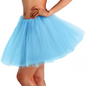 Classic 4-Layer Tutu Skirt Non-See-Through 10 Colors