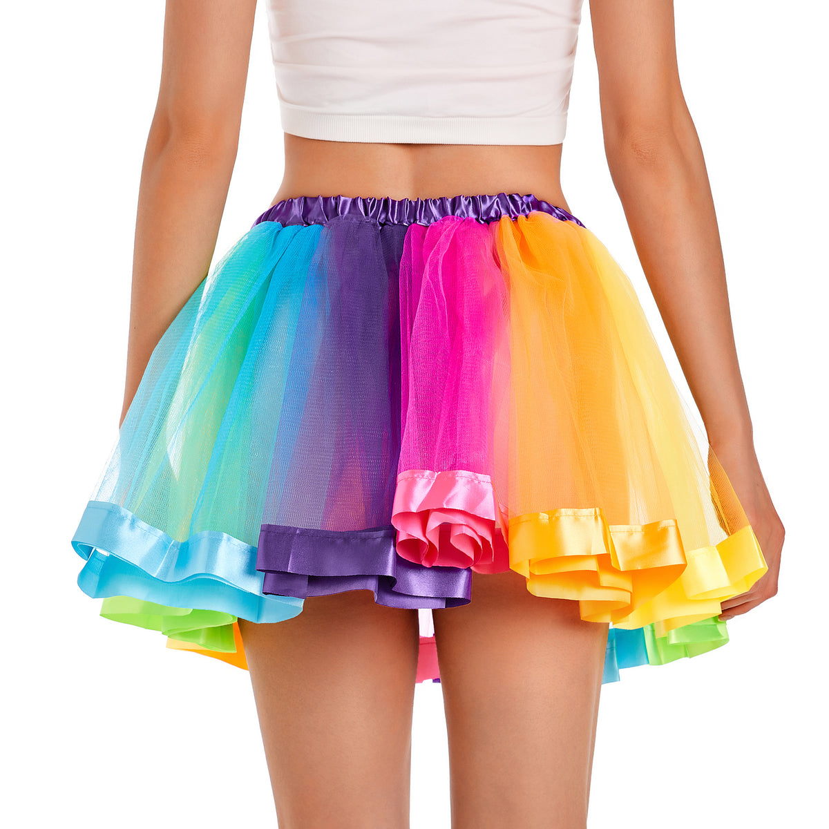 Rainbow Unicorn Tutu Skirt & Headband Set