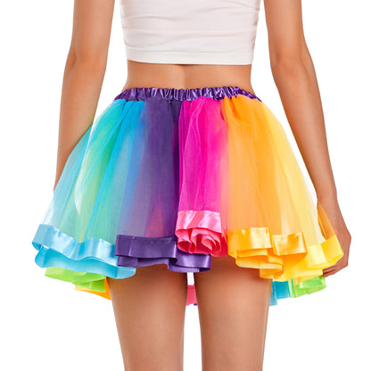 Rainbow Unicorn Tutu Skirt & Headband Set