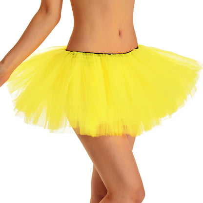 Fluffy Short Tutu Skirt 13 Colors - 5 Layers