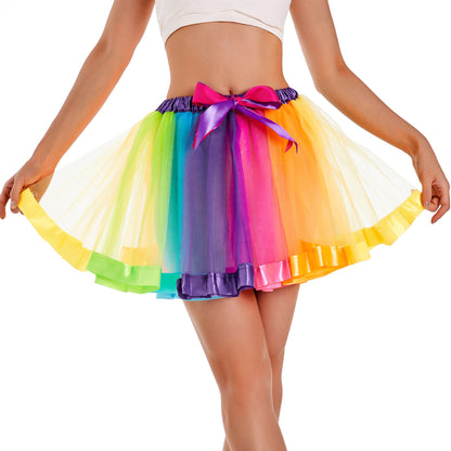 Rainbow Unicorn Tutu Skirt & Headband Set