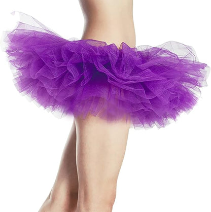 Fluffy Short Tutu Skirt 13 Colors - 5 Layers