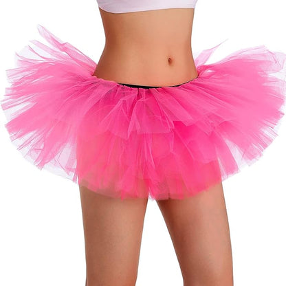 Fluffy Short Tutu Skirt 13 Colors - 5 Layers
