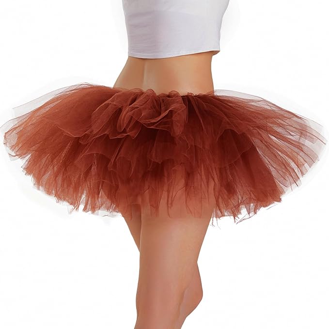 Medium Fluffy Tutu Skirt – Available in 13 Vibrant Colors