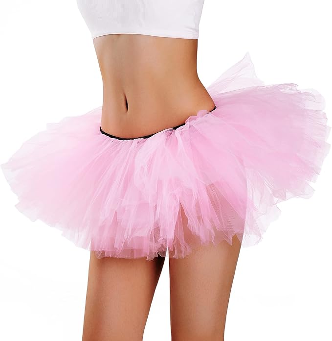 Medium Fluffy Tutu Skirt – Available in 13 Vibrant Colors