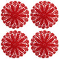 Handmade 7'' Round Doilies Pack of 4