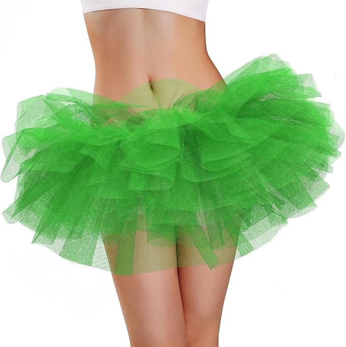 Medium Fluffy Tutu Skirt – Available in 13 Vibrant Colors