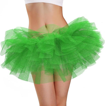 Fluffy Short Tutu Skirt 13 Colors - 5 Layers