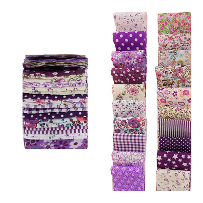 Quilting Fabric Jelly Roll 40 Strip Precut Cotton Strips 2.5" x 40"in Purple