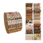Quilting Fabric Jelly Roll 40 Strip Precut Cotton Strips 2.5" x 40"in